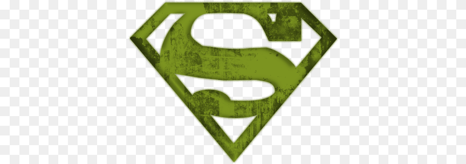 Green Superman Logo Superman Logo Black Wallpaper Iphone, Symbol Free Png Download