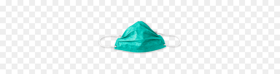 Green Surgical Face Mask, Clothing, Hat, Baseball Cap, Cap Free Png Download