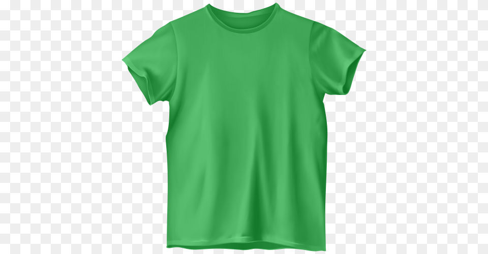 Green T Shirt Clip Art, Clothing, T-shirt Free Png Download