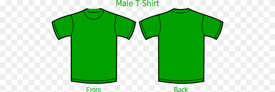 Green T Shirt Plain, Clothing, T-shirt Free Png Download