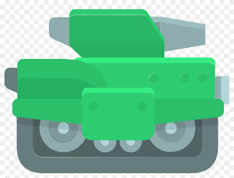 Green Tank Clipart, Bulldozer, Machine Free Png Download