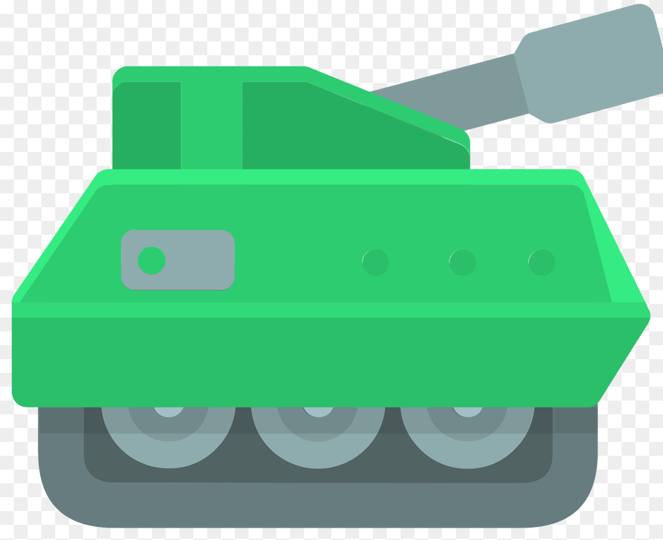 Green Tank Clipart, Armored, Military, Transportation, Vehicle Png Image