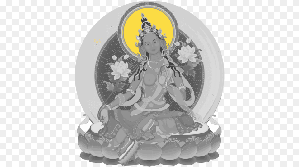 Green Tara, Art, Adult, Wedding, Person Free Png