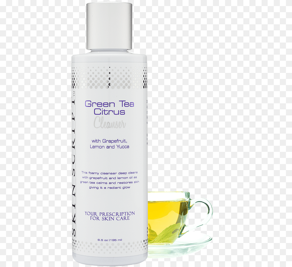 Green Tea Cleanser Skin Script, Herbal, Herbs, Plant, Bottle Free Png