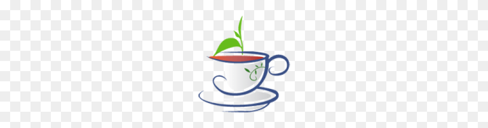 Green Tea Clipart Mint Tea, Saucer, Cup, Herbal, Herbs Free Png