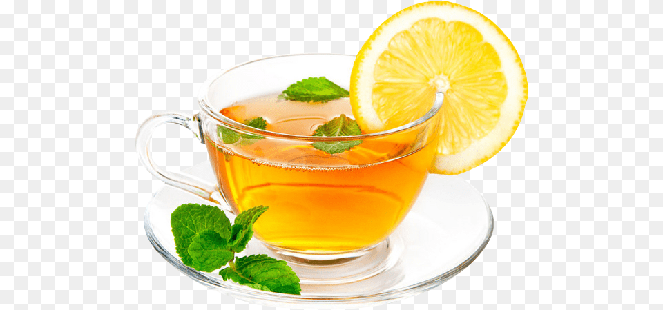 Green Tea Coffee Lemon Green Tea, Herbs, Plant, Mint, Citrus Fruit Free Png
