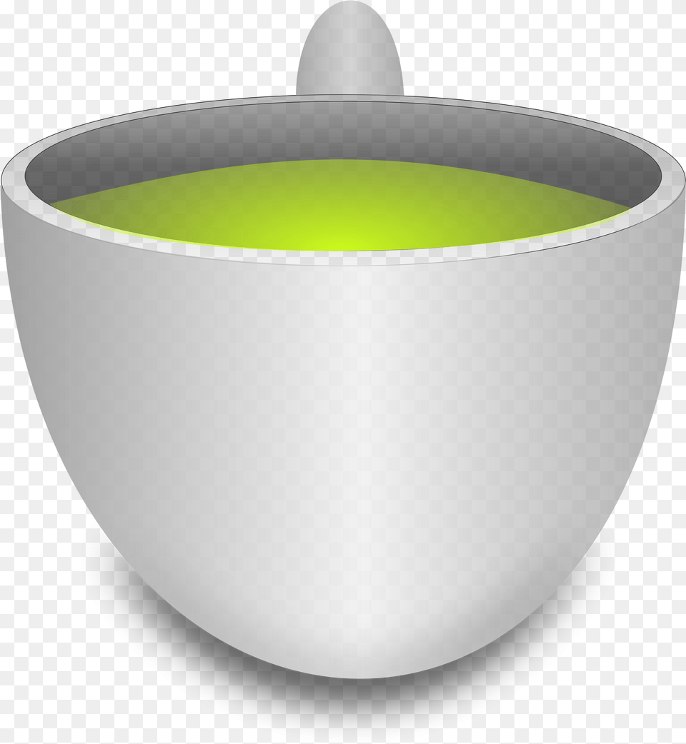 Green Tea Cup Image Green Tea In A Cup, Soup Bowl, Bowl, Food, Meal Free Png