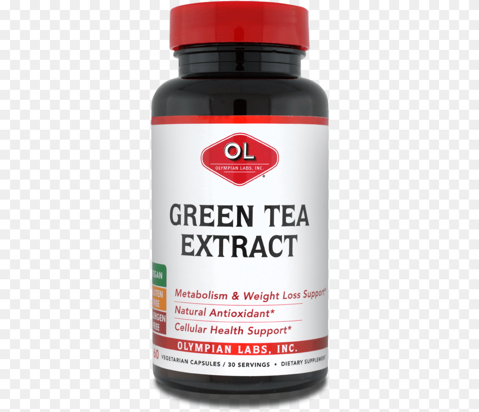 Green Tea Extract Olympian Labs, Bottle, Shaker, Astragalus, Flower Png Image