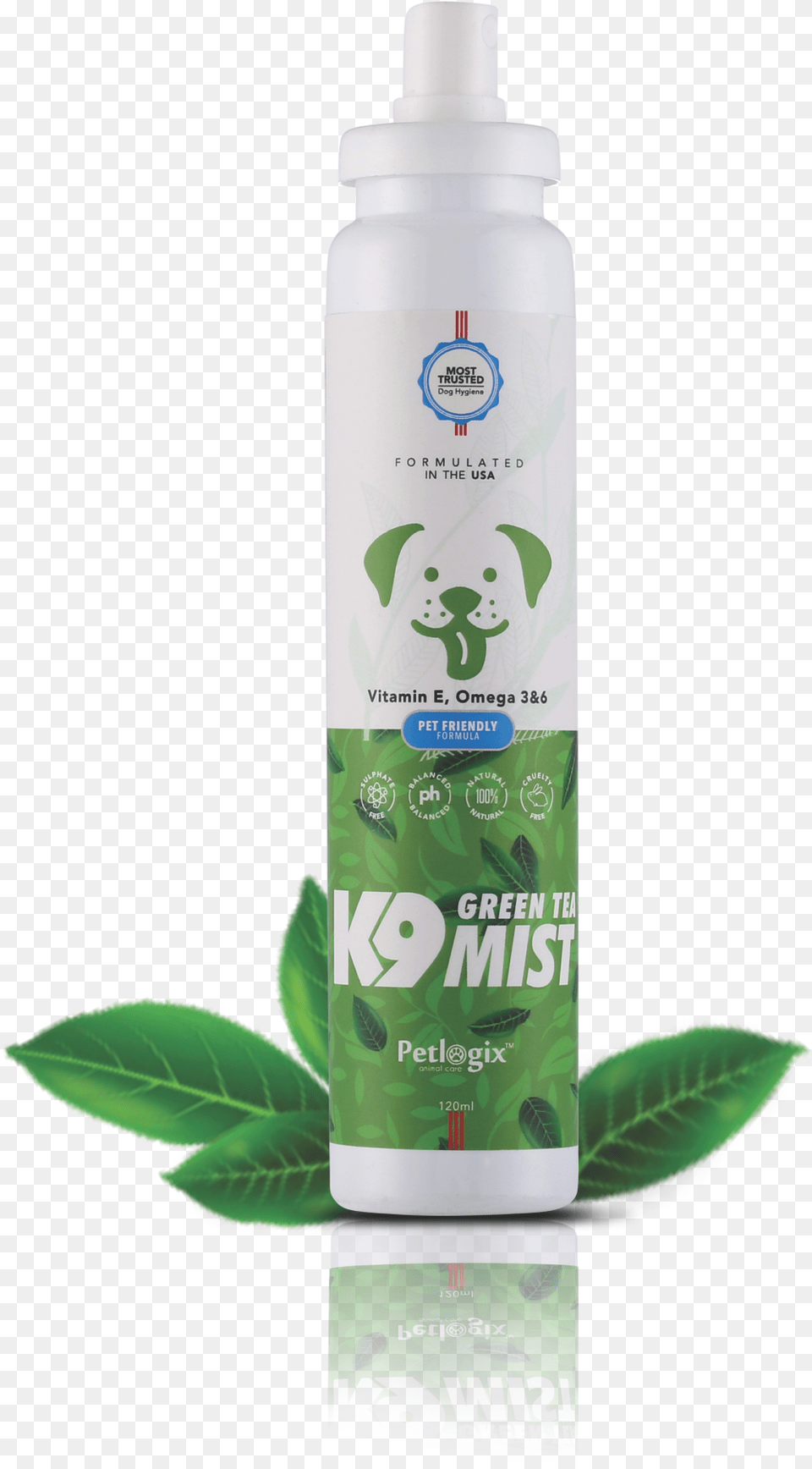 Green Tea K9 Misttitle Green Tea K9 Mist Plastic Bottle, Herbal, Herbs, Plant, Cosmetics Png
