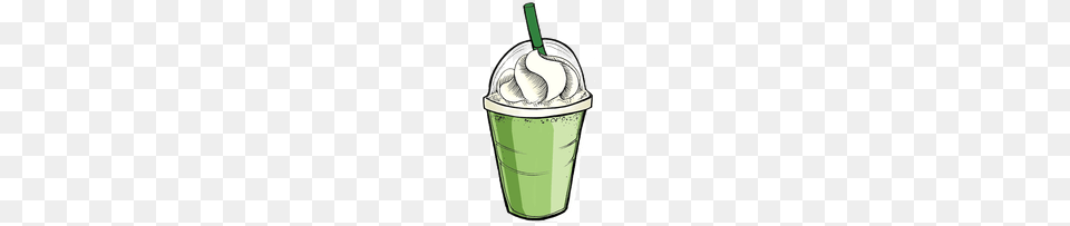 Green Tea Latte Image, Cream, Dessert, Food, Ice Cream Png