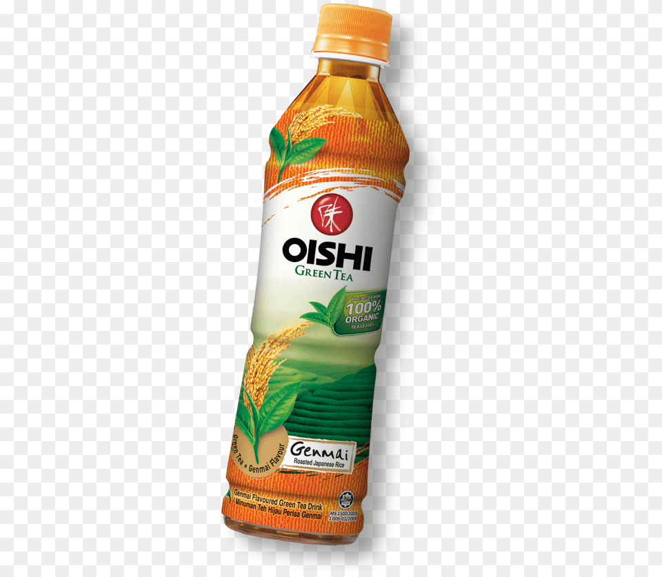 Green Tea Oishi Group, Beverage, Juice, Food, Ketchup Free Png