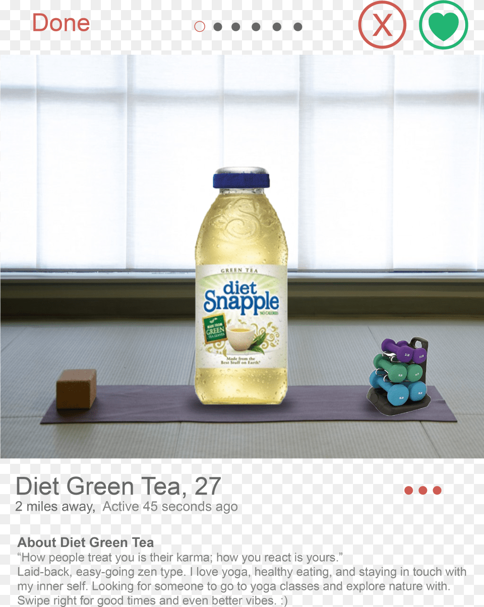 Green Tea Snapple Snapple, Alcohol, Beer, Beverage Free Png Download