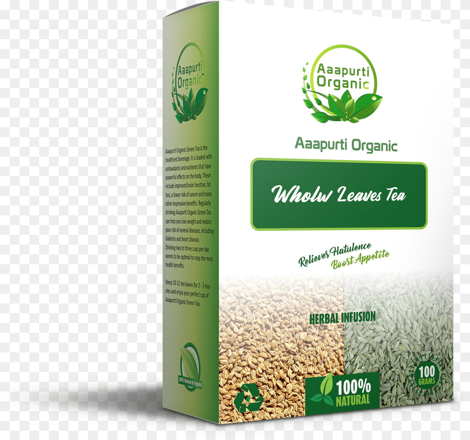 Green Tea Whole Leaves Barley, Advertisement, Herbal, Herbs, Plant Png
