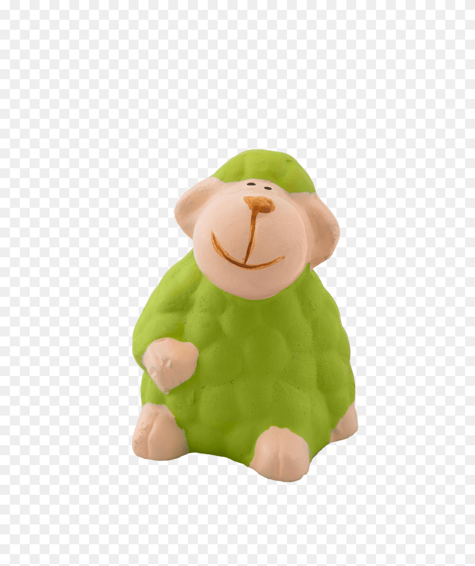 Green Terracotta Sheep, Figurine, Teddy Bear, Toy Free Png Download