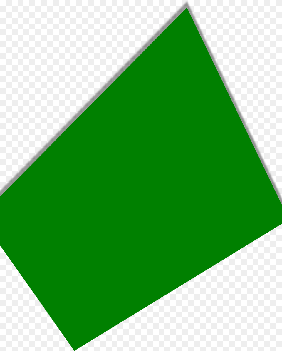 Green Thumbtack, Triangle Free Png