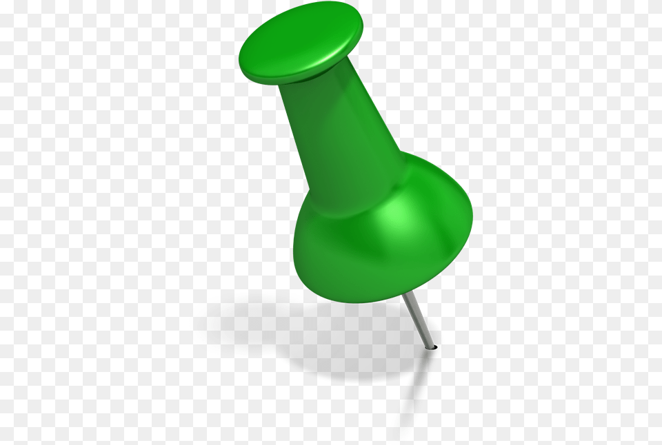 Green Thumbtack Thumbtack Transparent, Pin, Appliance, Blow Dryer, Device Png