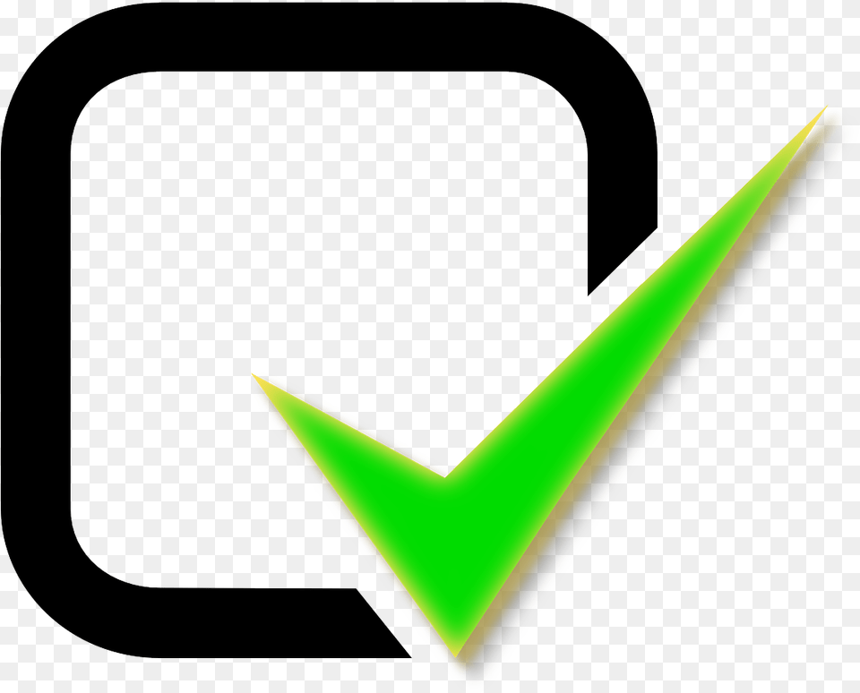 Green Tick Box, Symbol, Light Free Png Download