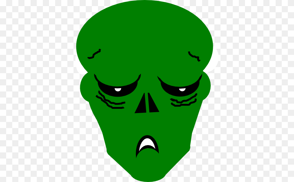 Green Tired Clip Arts For Web, Alien, Person, Face, Head Png