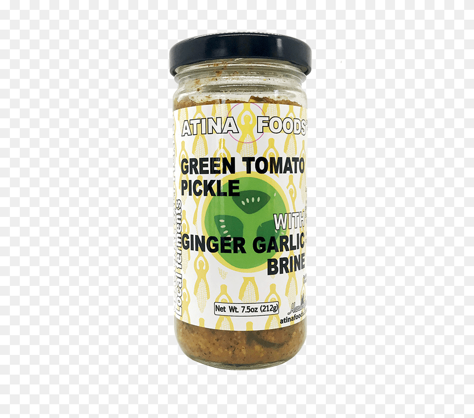 Green Tomato Bottle, Food, Relish, Pickle, Alcohol Free Png Download