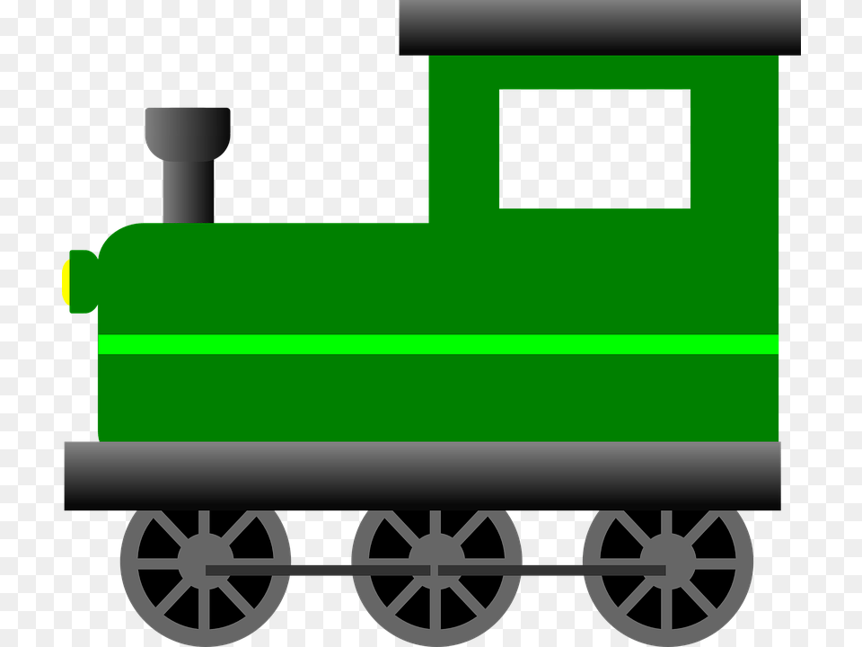 Green Train Engine Clipart, Vehicle, Transportation, Locomotive, Railway Png
