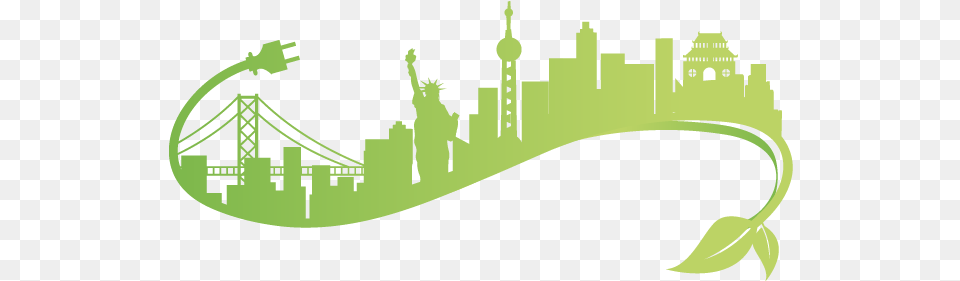 Green Transportation Transparent Green Transportation, Art, Graphics, City, Arch Free Png