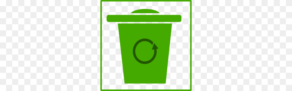 Green Trash Icon Clip Art, Recycling Symbol, Symbol, Mailbox Free Transparent Png