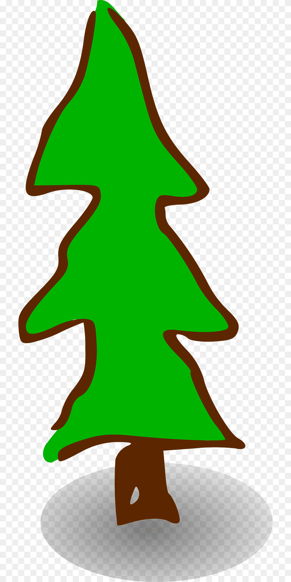 Green Tree Clipart, Plant, Bow, Weapon, Christmas Png Image