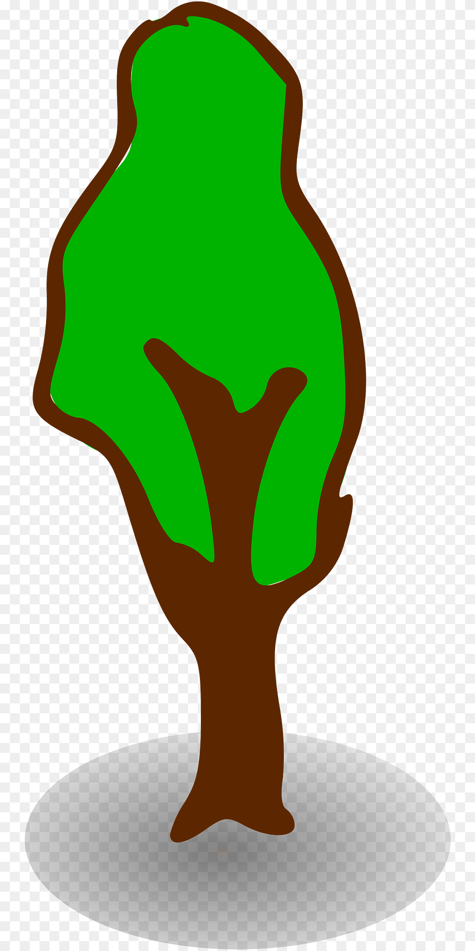 Green Tree Clipart, Light, Alien, Person Png