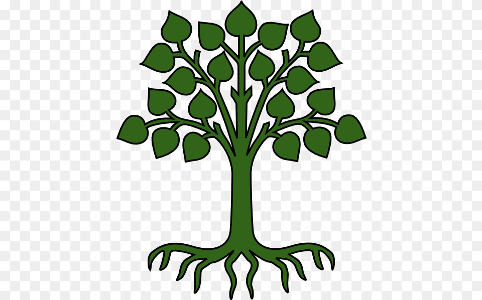 Green Tree With Roots Clip Arts For Coat Of Arms Symbols, Leaf, Plant, Potted Plant, Art Free Png