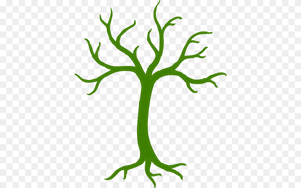 Green Tree Without Leaves Clip Arts For Web, Plant, Animal, Kangaroo, Mammal Free Png Download