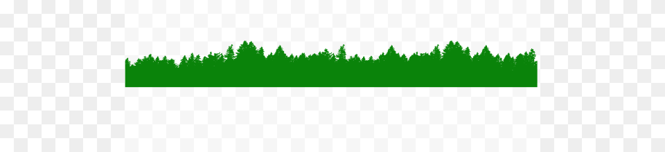 Green Treeline Over White Background Clip Art, Fir, Vegetation, Tree, Plant Png