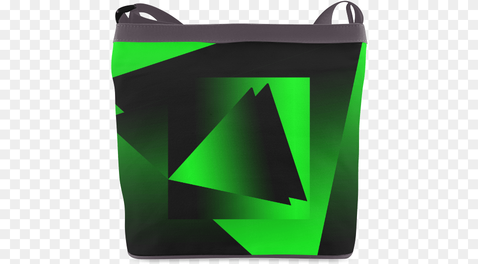 Green Triangle Gradient Handbag Crossbody Bags Shoulder Bag, Accessories, Gemstone, Jewelry, Emerald Png Image
