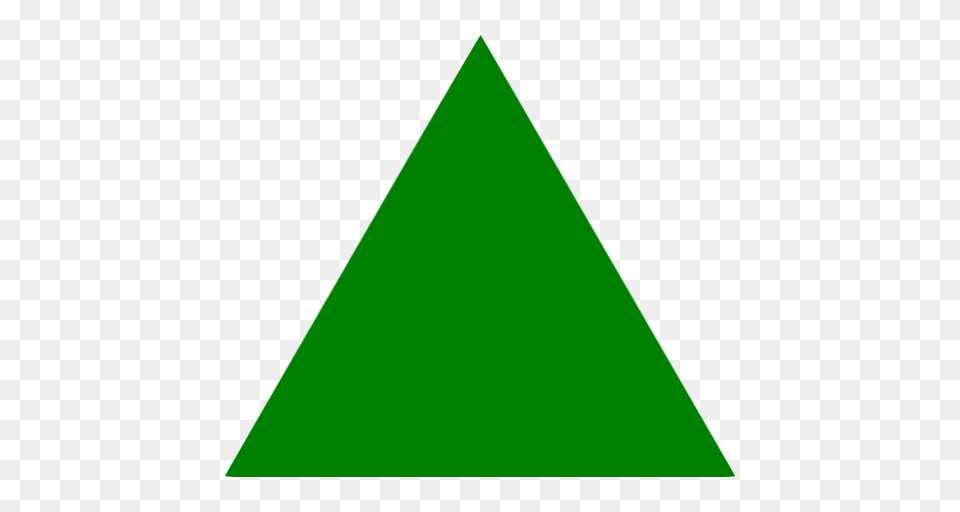 Green Triangle Icon Free Transparent Png
