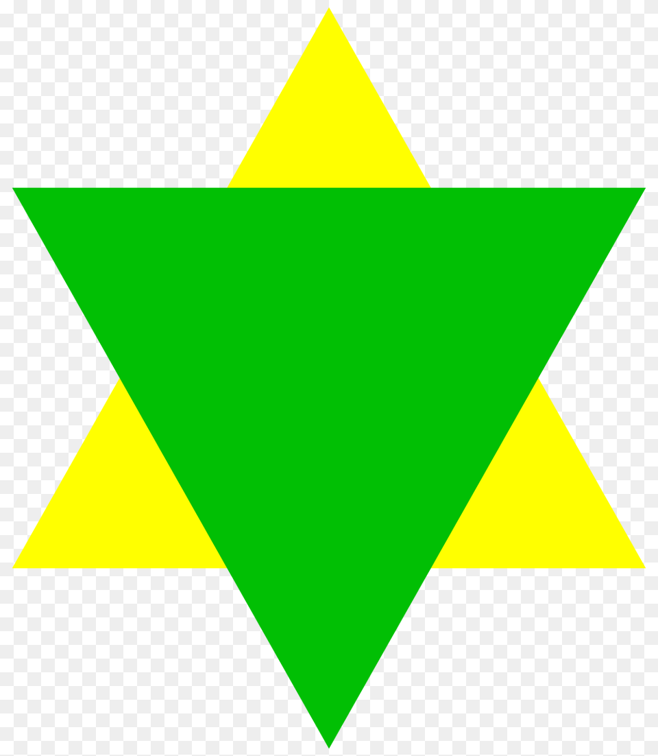 Green Triangle Jew, Symbol, Star Symbol Free Png