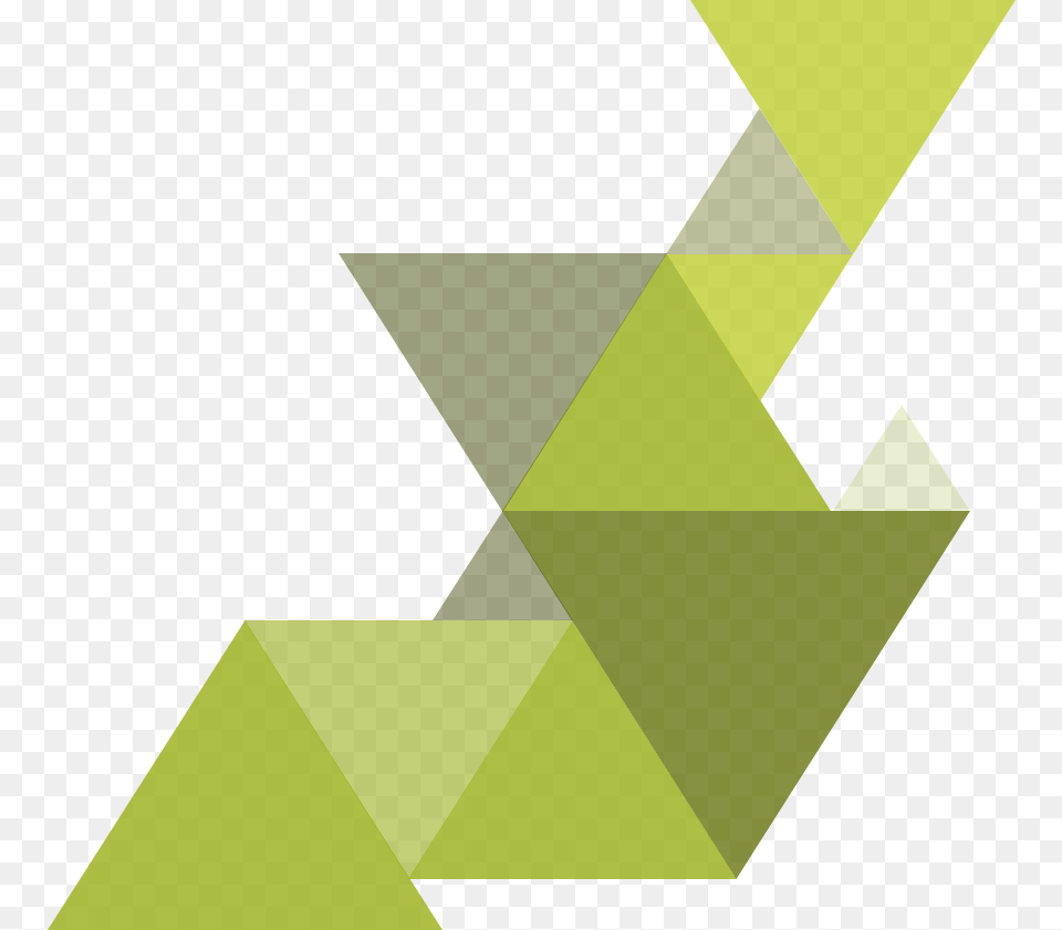 Green Triangles In, Leaf, Plant, Symbol, Star Symbol Free Png