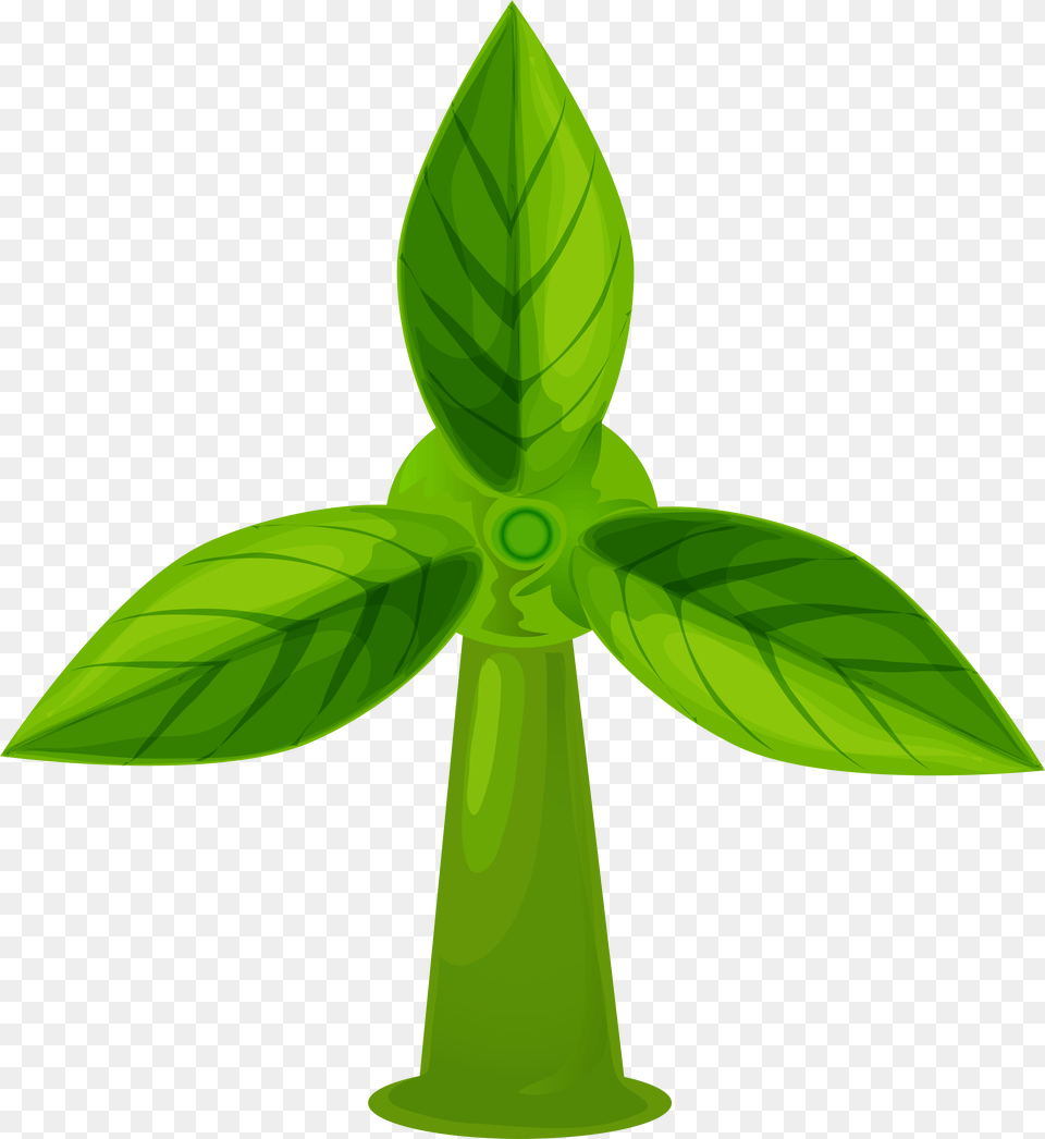 Green Turbine Clip, Herbs, Leaf, Mint, Plant Free Png