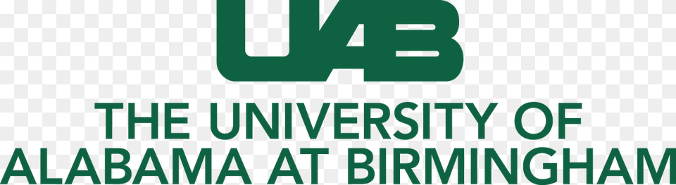 Green University Of Alabama Birmingham Small Logo, Text Free Png Download