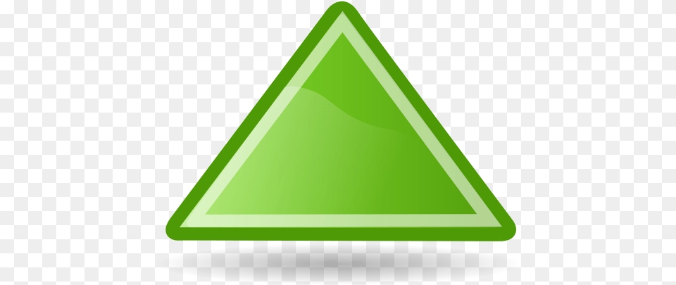 Green Up Icon, Triangle, Blackboard Free Png