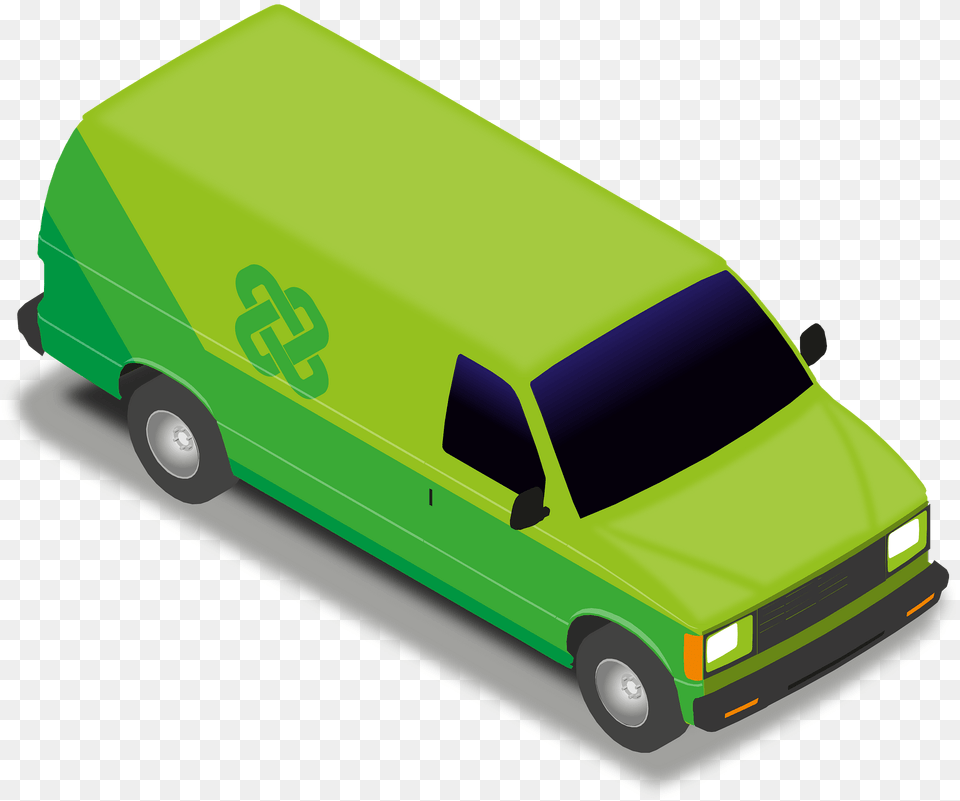 Green Van Clipart, Moving Van, Transportation, Vehicle Free Png Download