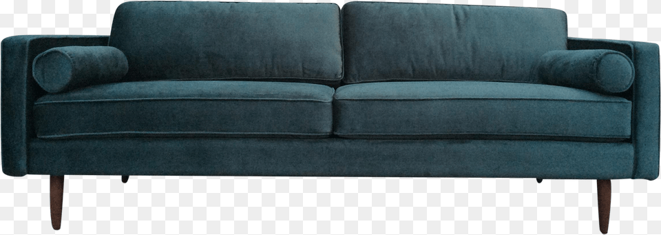Green Velvet M Couch, Furniture Free Png Download