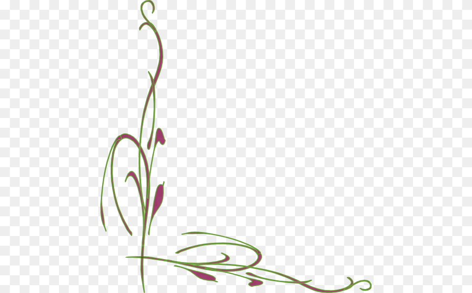 Green Vine Flower Vines Frame Transparent Background, Art, Floral Design, Graphics, Pattern Free Png