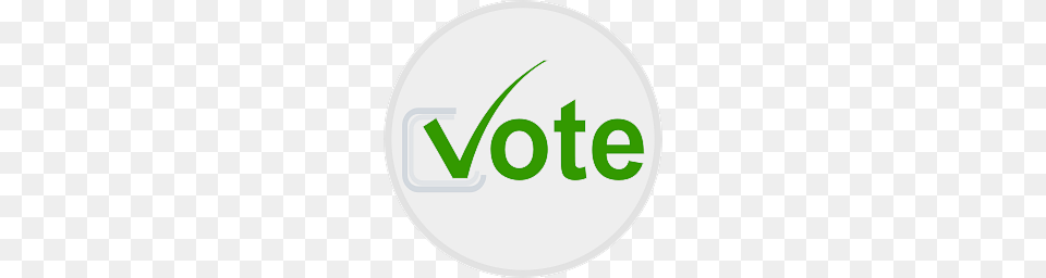 Green Vote Sign, Logo, Disk Free Transparent Png