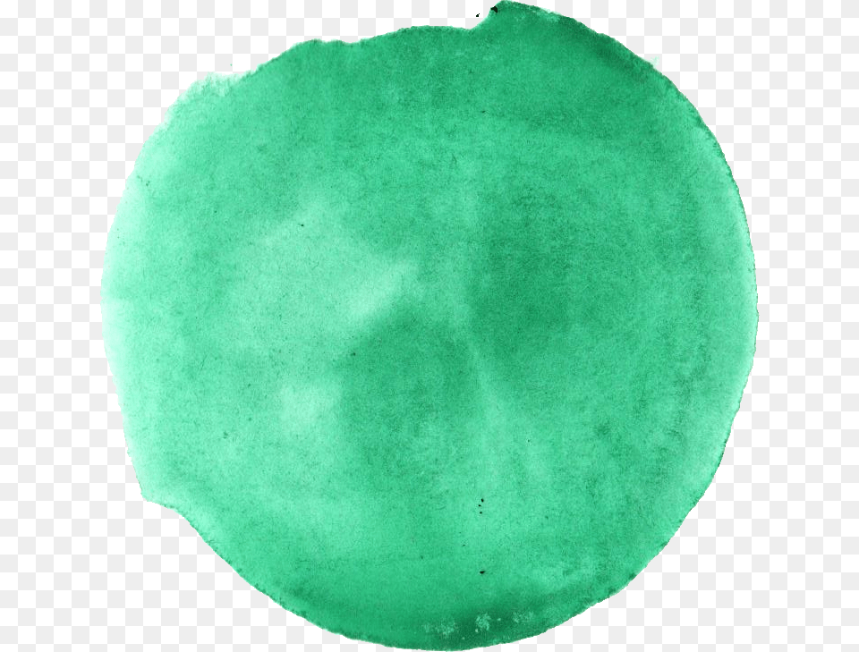 Green Watercolor Circle, Home Decor, Cushion, Accessories, Ornament Png Image
