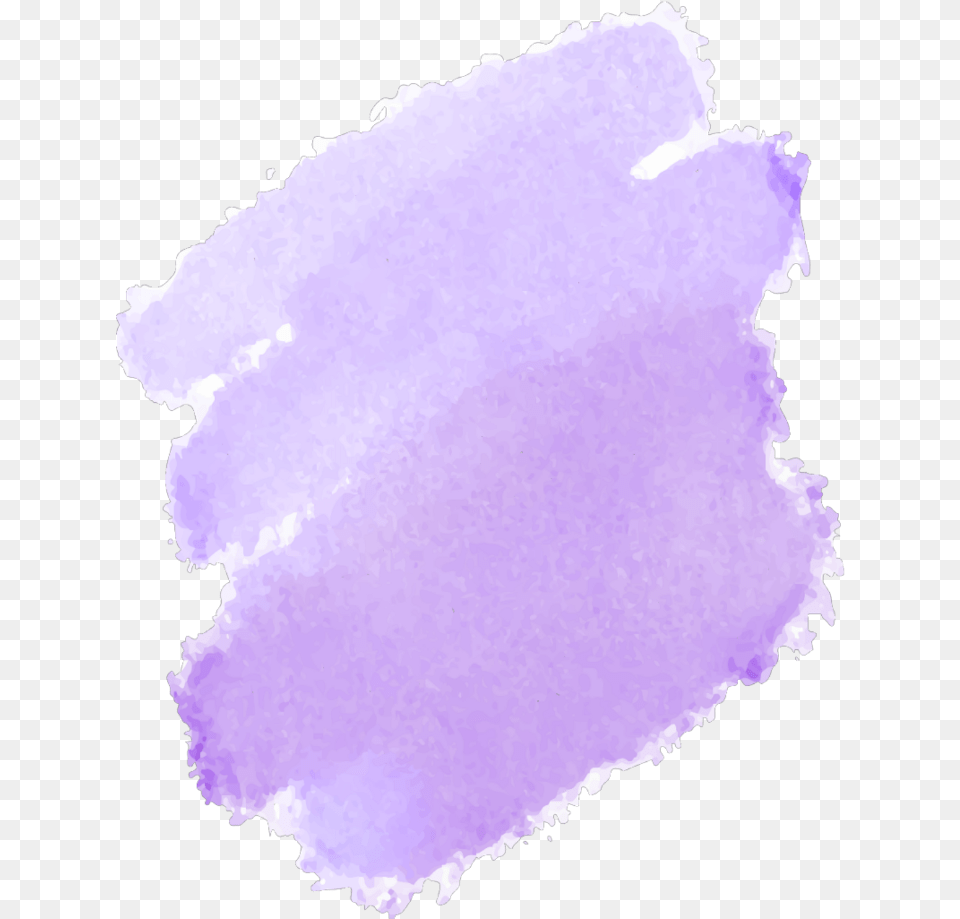 Green Watercolor Smudge Watercolor Green Brush Stroke, Purple, Mineral, Crystal, Quartz Png Image