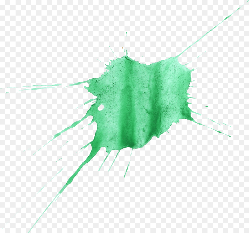Green Watercolor Splatter Transparent Onlygfxcom Green Watercolor Splatter Transparent, Leaf, Plant, Stain, Person Png Image