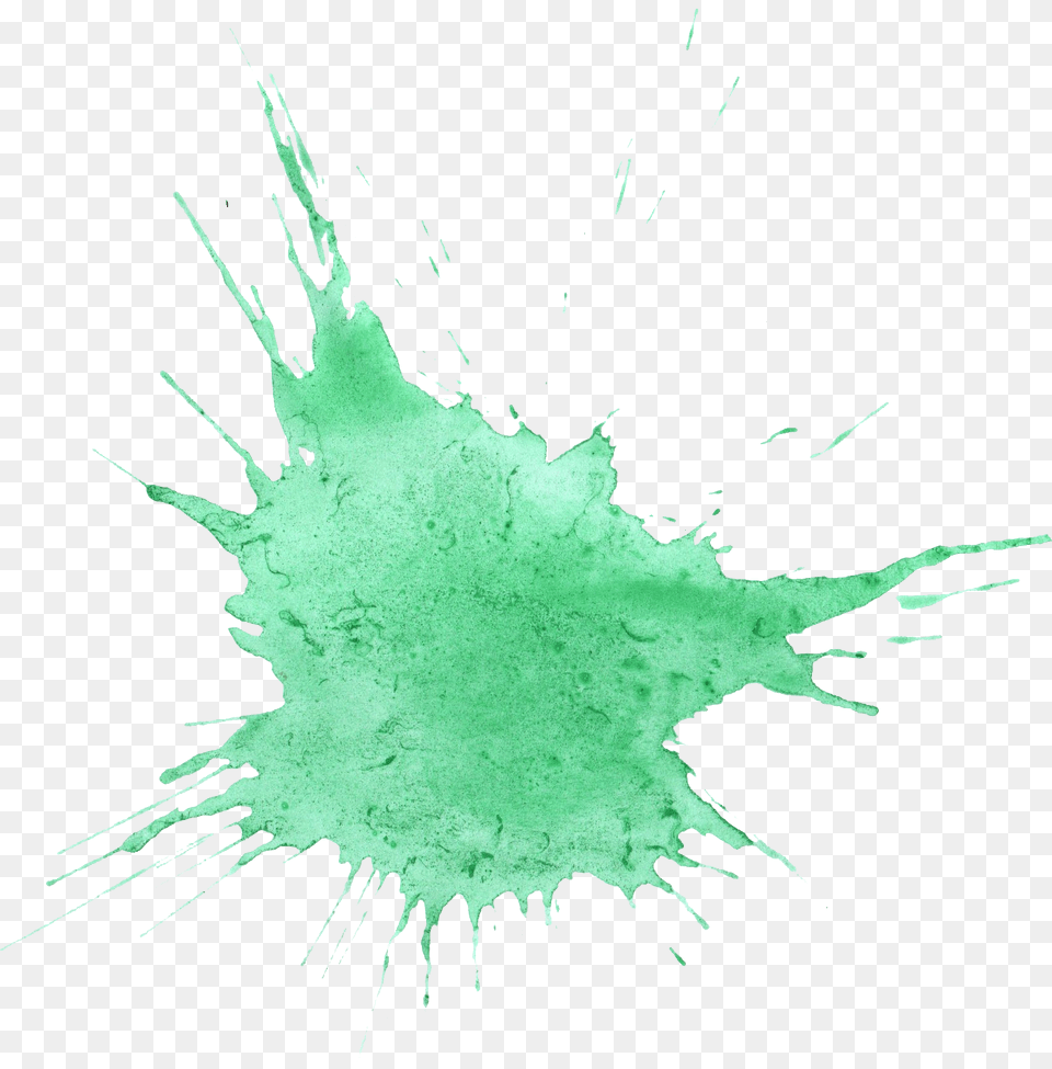 Green Watercolor Stain Image Watercolor Green, Leaf, Plant, Powder, Person Free Png