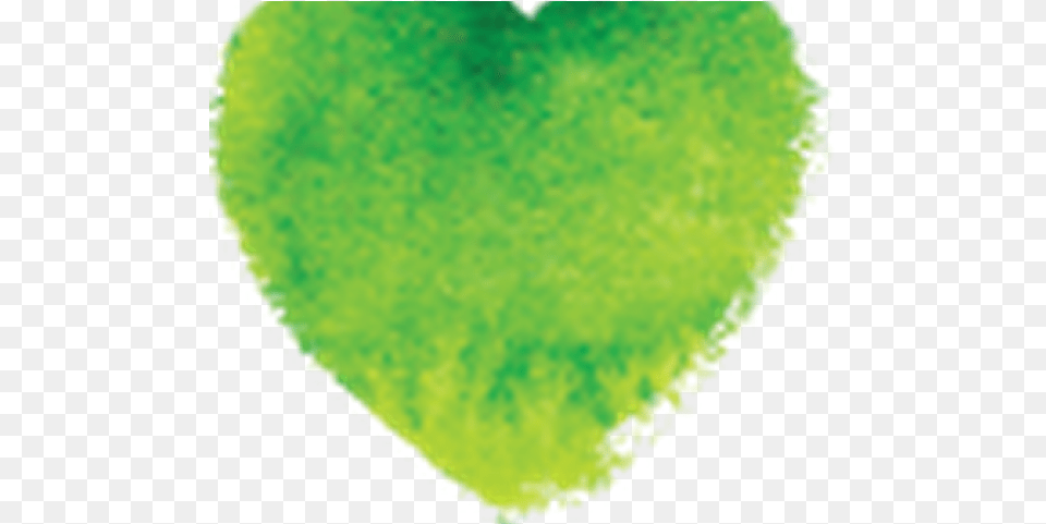 Green Watercolour Heart Ball, Leaf, Plant, Accessories, Gemstone Free Transparent Png