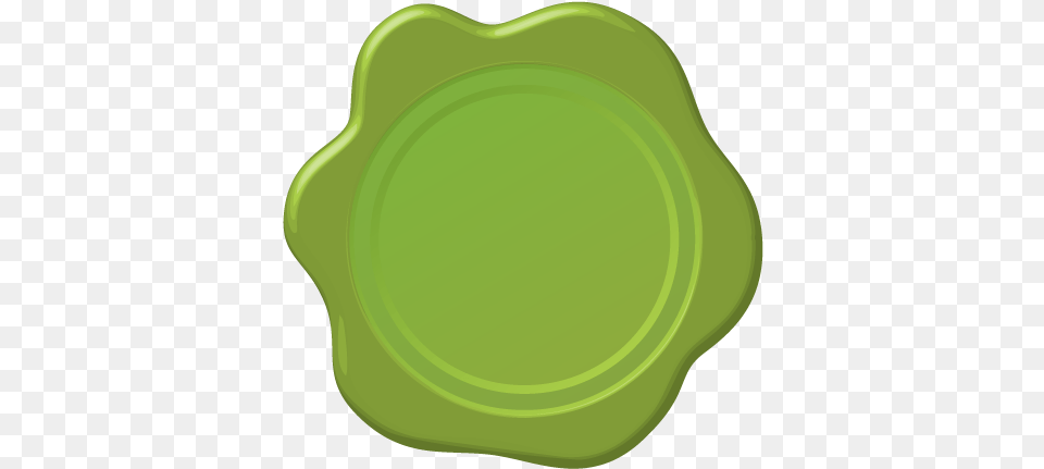 Green Wax Seal, Food, Meal, Wax Seal, Dish Free Transparent Png