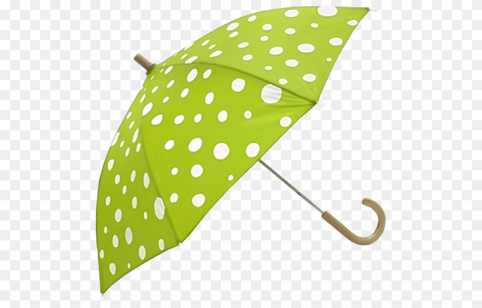 Green White Dots Umbrella, Canopy Png