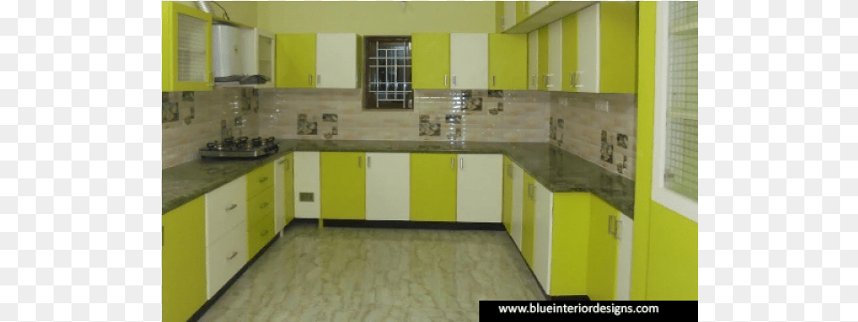 Green White Modular Installation Kitchen, Indoors, Interior Design Png